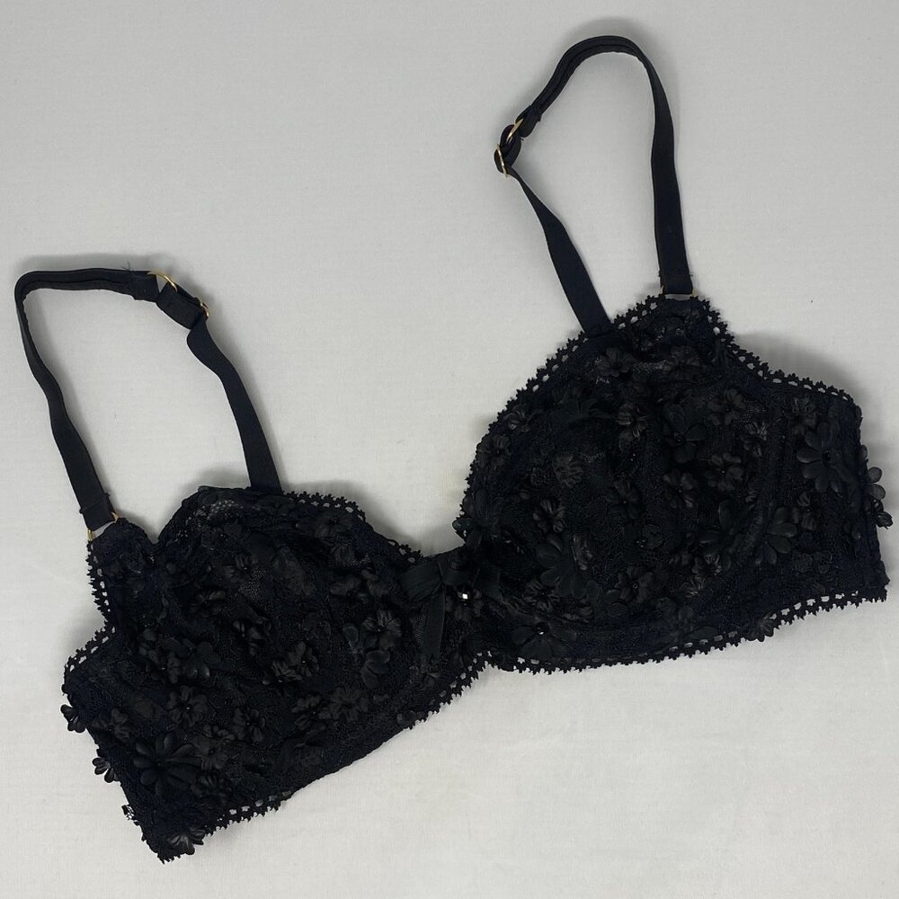 Agent Provocateur Isabell Soirée 3D Flower Bra 34C